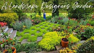 A Private Garden Tour of Landscape Designer Andrew Grossmans' Home Garden. June 2024