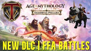 Immortal Pillars DLC, New Pantheon! | Age of Mythology: Retold Multiplayer - FFA Matches