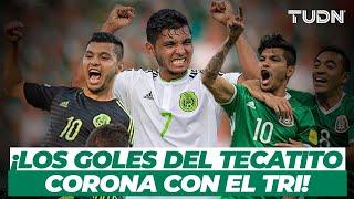 ¡CRACK! ¡TODOS los goles de 'Tecatito' Corona con la Selección! I TUDN