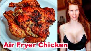 Air Fryer Whole Chicken Recipe Cooking Simple Healthy