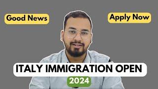 Good News || Italy Work Permit Open 2025 || Decreto Flussi 2025