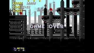 Metal the Hedgehog - Game Over