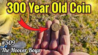 300 Year Old Coin FOUND Metal Detecting in the United States