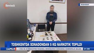 Toshkentda xonadondan 5 kg narkotik topildi