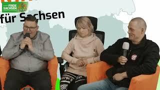 Sonntagsgespräch: Stefan Trautmann und Eric Schubert mit Erlebnissen vom Unterschriften-Sammeln