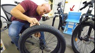 How to keep Fat Bike Tires from going flat - Off Road Wheelchair Upgrade