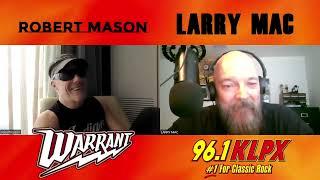 ZOOM INTERVIEW WITH ROBERT MASON FROM WARRANT