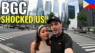 Exploring BGC -The Most Modern & Upscale District in Philippines | Filipina & Foreigner Adventure!