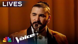 Adam Bohanan’s Last Chance Performance of Maxwell's “Pretty Wings” | The Voice Lives | NBC