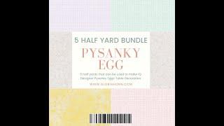 03/15/24 - IQ Designer - Pysanky Egg Table Decoration