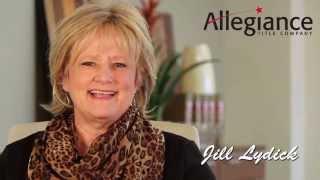 Allegiance Title Company Escrow Officer Jill Lydick