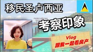 VLOG跟我一起看圣卢西亚房产#圣卢西亚考察印象#圣卢西亚护照#加勒比海岛国护照#小国护照#真真话移民