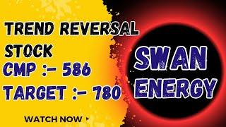 Trend Reversal Pattern in Swan Energy!! Know the next Target 