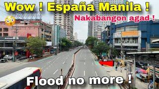 Wow ! España Boulevard Manila nakabangon agad ! Baha no more ! Quiapo - Morata Manila July 25 2024