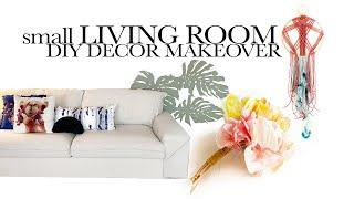 Budget Boho Living Room Makeover