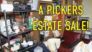 A PICKERS ESTATE SALE! THESE OWNERS KEPT EVERYTHING AND YOU CAN GO BUY IT ALL NOW! #reseller #ebay