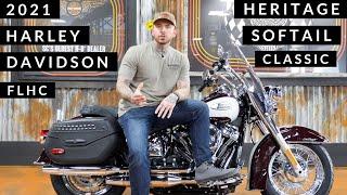 2021 Harley Davidson Heritage Softail Classic (FLHC) FULL review and TEST RIDE!