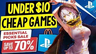 15 AMAZING PSN Game Deals UNDER $10! PSN Essential Picks Sale SUPER CHEAP PS4/PS5 Games to Buy!