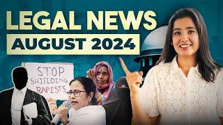 2024 Important Legal Current Affairs | August 2024