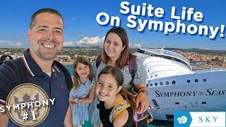 Suite Guests on Symphony of the Seas | Europe Cruise | Part 1 | Royal Caribbean