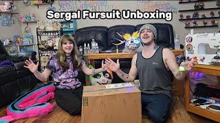 Sergal Fursuit Unboxing With Strike And Shank