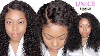 NATURAL LOOKING KINKY EDGE WIG FOR GIRLS WHO LIKE TO KEEP IT NATURAL AND REALISTIC UNICE HAIR AMAZON