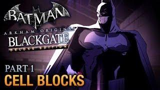 Batman: Arkham Origins Blackgate Walkthrough - Part 1 - Cell Blocks [Deluxe Edition]