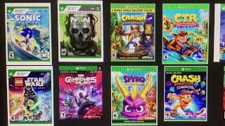 Xbox Games at Walmart Cleveland Ohio December 2022