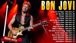 Bon Jovi Greatest Hits Collection ~ The Very Best Of Rock Songs Playlist Of All Time