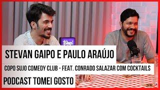 STEVAN GAIPO E PAULO ARAÚJO se uniram num comedy club