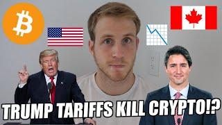 Trumps Tariffs KILLED the Crypto Market!? USA War with Canada on the horizon? W/@Samuel_Armes