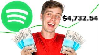 How Much Spotify Paid Me For 4 Million Streams!