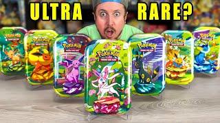 Testing EVERY Mini Tin in Pokemon Prismatic Evolutions = ULTRA RARES?