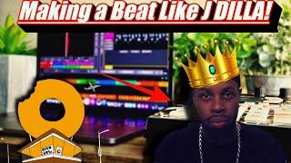 Making A J DILLA Boom Bap Type Beat | Swing, Bass, Drums  | Serato Studio 2021