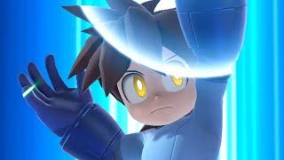 Mega Man Without His Helmet (Hair) Final Smash - Super Smash Bros. Ultimate