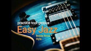 Easy Jazz Bossa Nova Style  - relaxing Backing track - Dm  110bpm