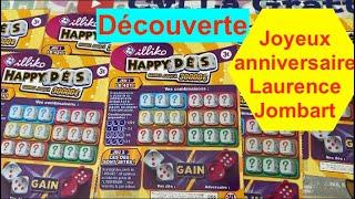 FDJ : Découverte Happy Dès - Joyeux anniversaire Laurence Jombart