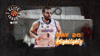 Τα highlights της 26ης αγωνιστικής | Elite League Ερρίκος Ντυνάν