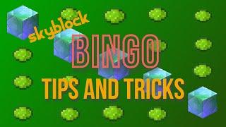 GUIDE: Hypixel Skyblock Bingo Tips + Tricks (5 minute guide) Strategies, Skills, and More!