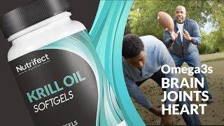 Krill Oil Softgels Supplement Highlight