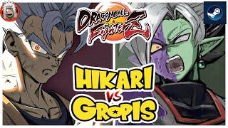 DBFZ Hikari vs Gropis (Jiren, A17, Gohan) vs (Bab2, Zamasu, Frieza)