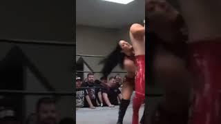 Female Wrestler squeezed his Balls  |  Intergender Wrestling Match #shorts |