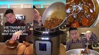 How to Make Bò Kho Vietnamese Beef Stew Step by Step Instant Pot Recipe Tutorial | ASMR Mukbang