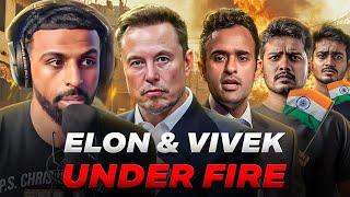 Elon Musk And Vivek Ramaswamy Get BACKLASH From MAGA On Immigration!