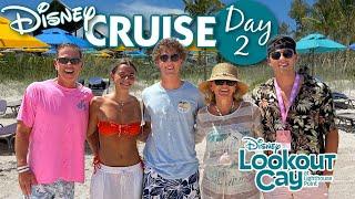 FIRST Visit to Disney's NEW Private Island | Disney Cruise to Lookout Cay Day 2