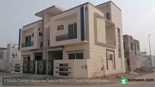 5 MARLA HOUSE FOR SALE IN ROYAL ORCHARD MULTAN