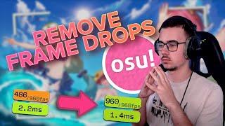  How to FIX osu! STUTTERS in just 10 MINUTES! 