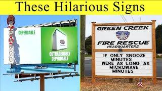 These Hilarious Signs Will Have You Laughing Out Loud for Days! || Happy Panda