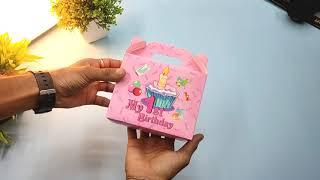 "1st Birthday" Party Return gift Combo Set for Kids ( Girls )