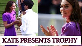 Kate Middleton presents Wimbledon trophy to Carlos Alcaraz || CATHERINE, PRINCESS OF WALES 󠁧󠁢󠁷󠁬󠁳󠁿